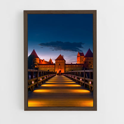 ap-trakai castle-3 cadre Bois foncé