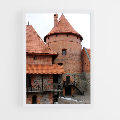 ap-trakai castle-4 cadre Blanc