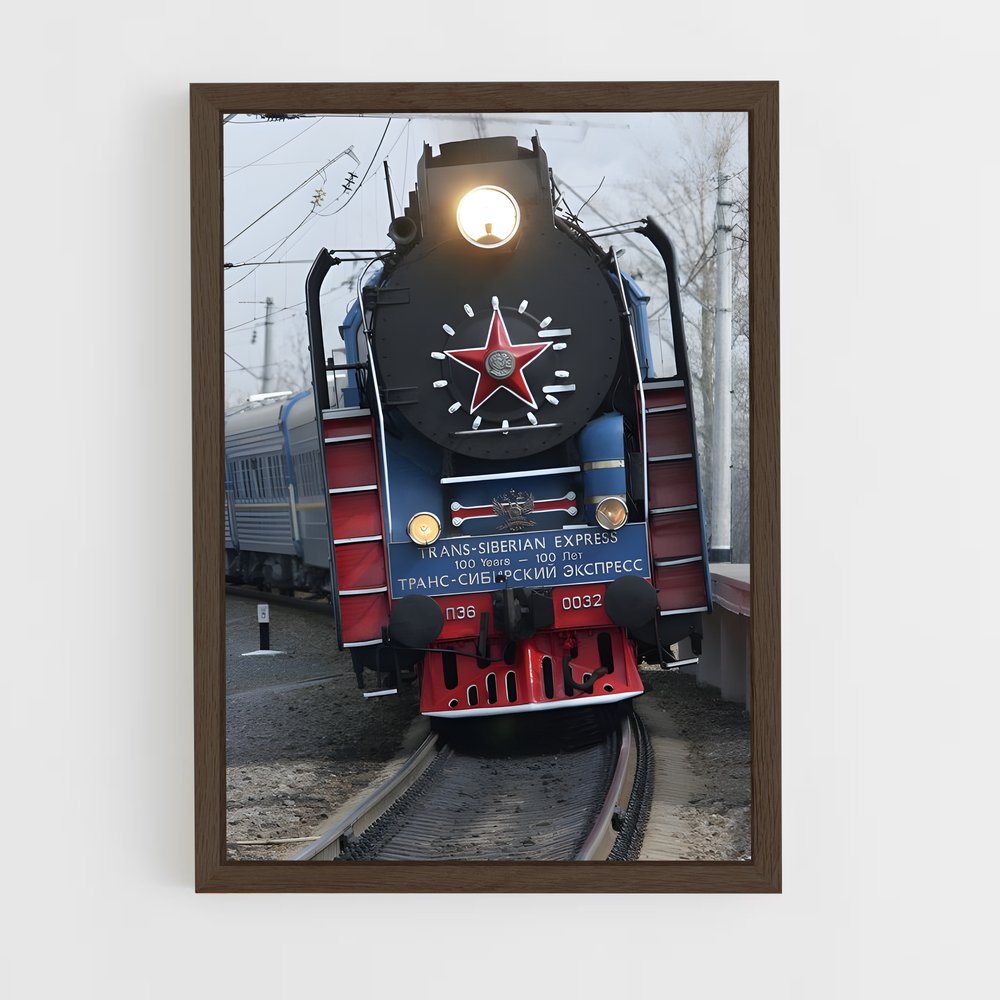 ap-trans-siberian express-1 cadre Bois foncé