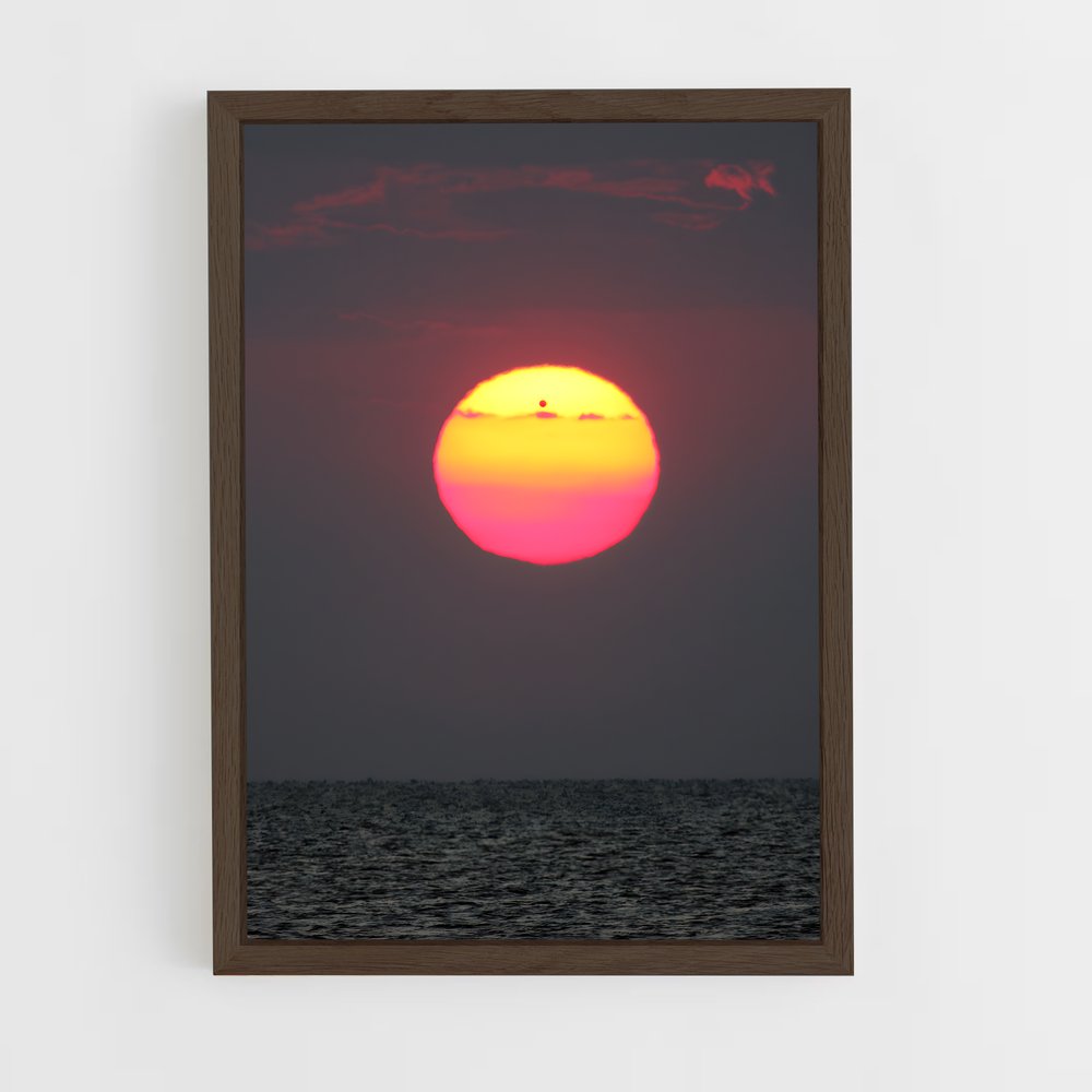 ap-transit of venus-1 cadre Bois foncé