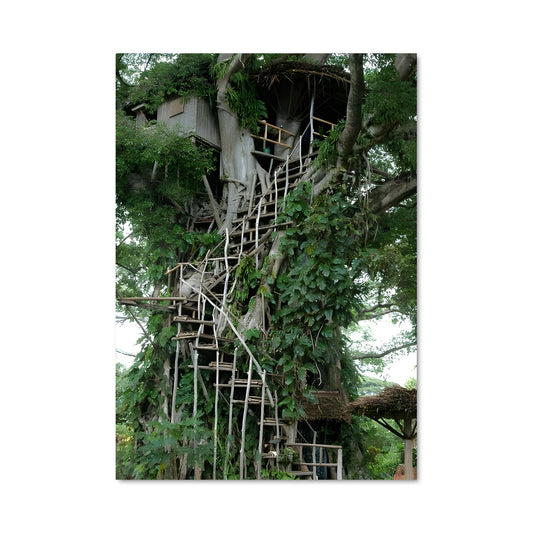 Poster Cabane dans les Arbres