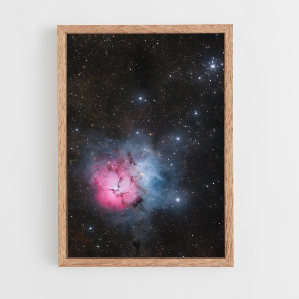 ap-trifid nebula-2 cadre Bois clair