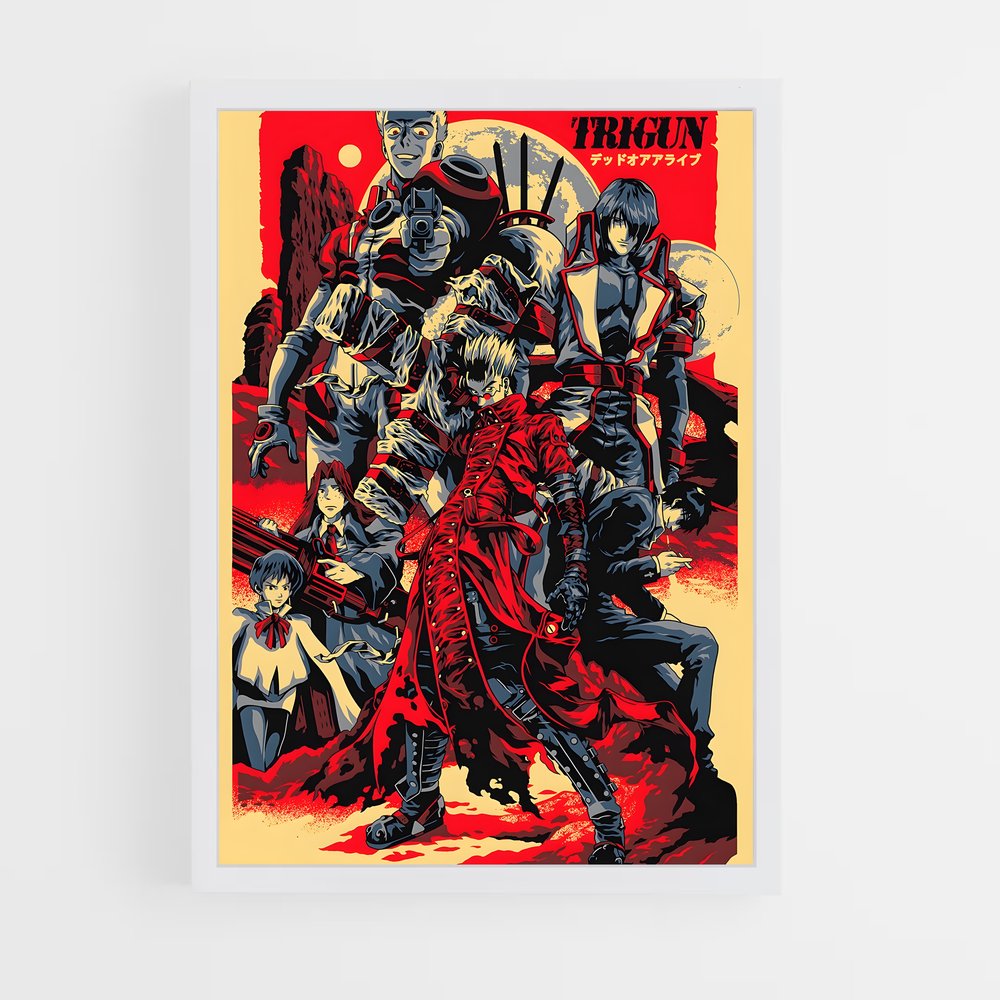 ap-trigun-5 cadre Blanc