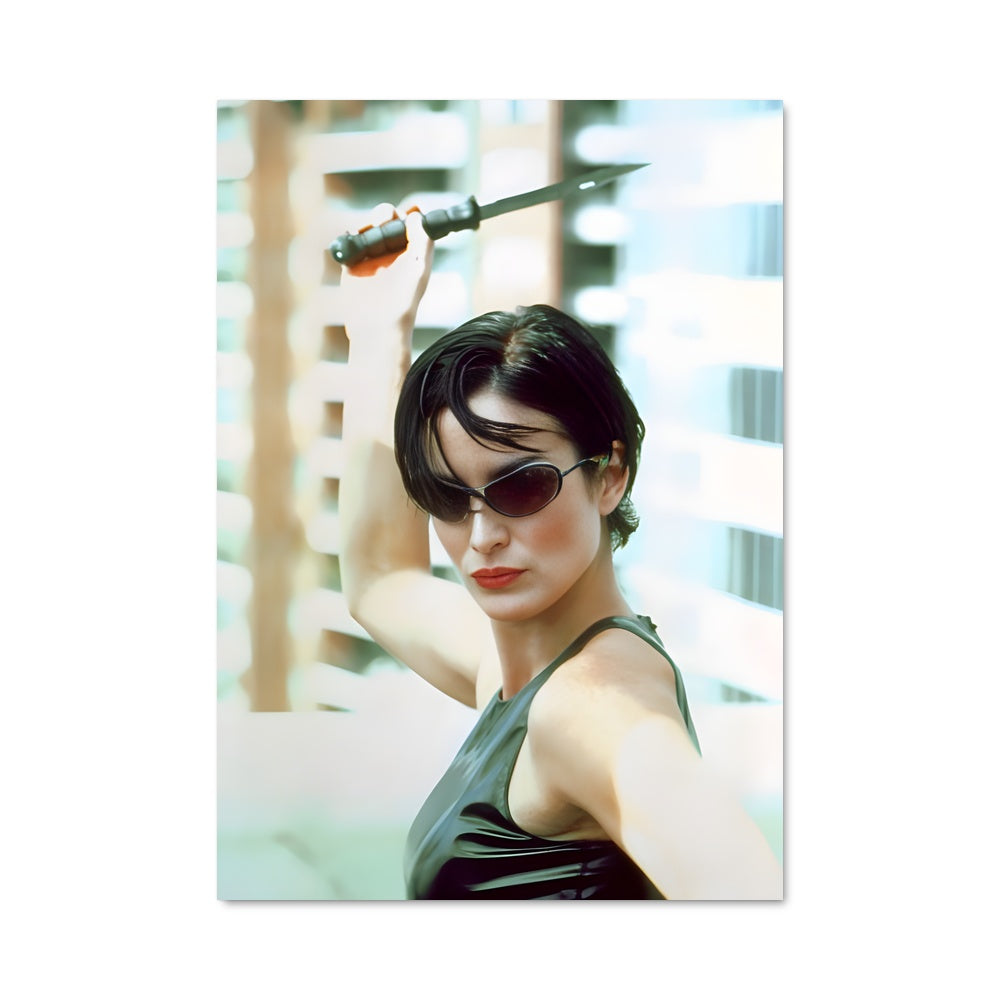 Poster Femme en Matrix