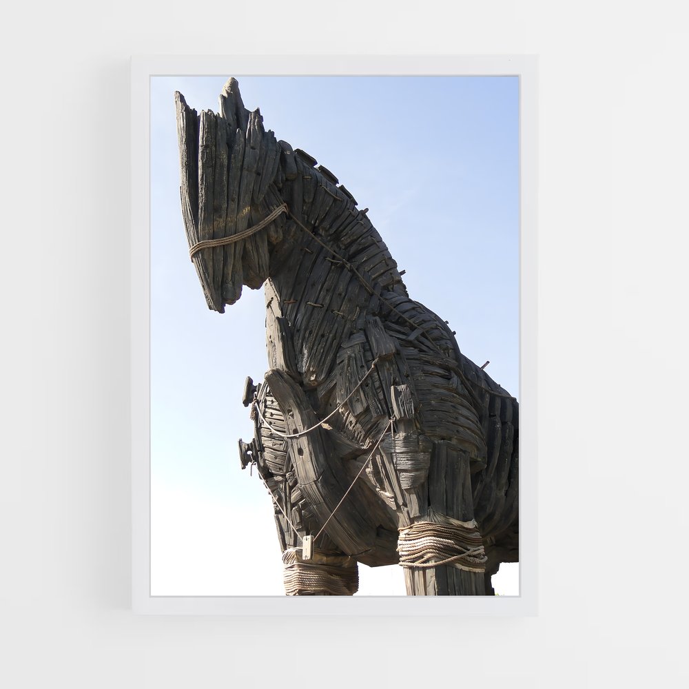 ap-trojan horse-1 cadre Blanc