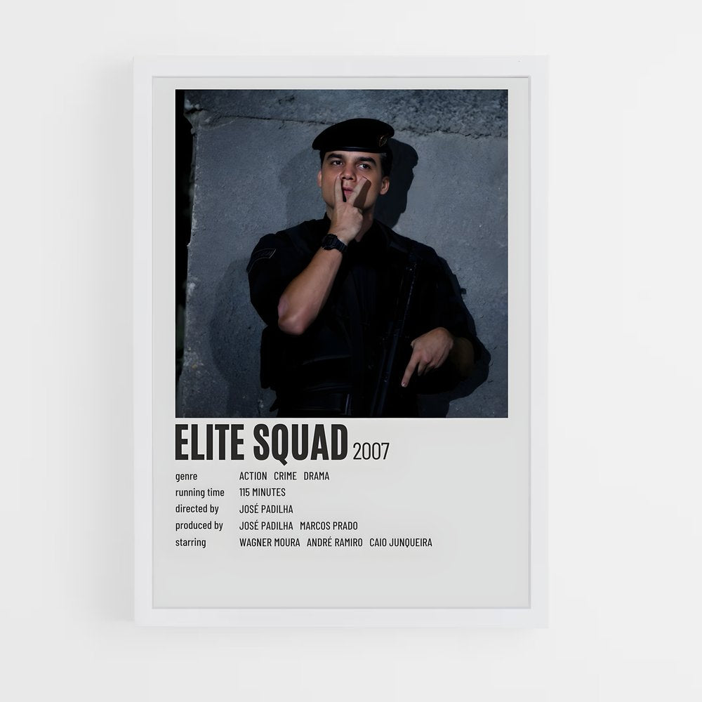 ap-tropa de elite-5 cadre Blanc