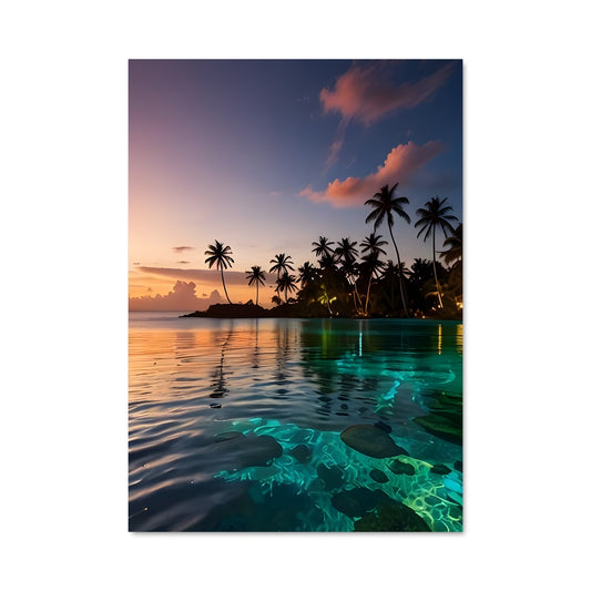 Poster Tropical islands 96965