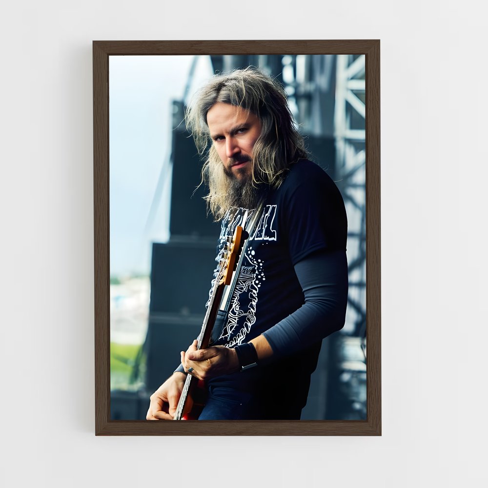 ap-troy sanders-4 cadre Bois foncé