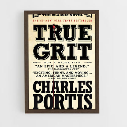ap-true grit-1 cadre Bois foncé
