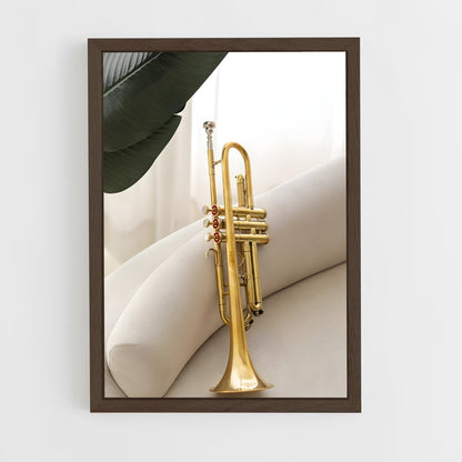 ap-trumpet-6 cadre Bois foncé