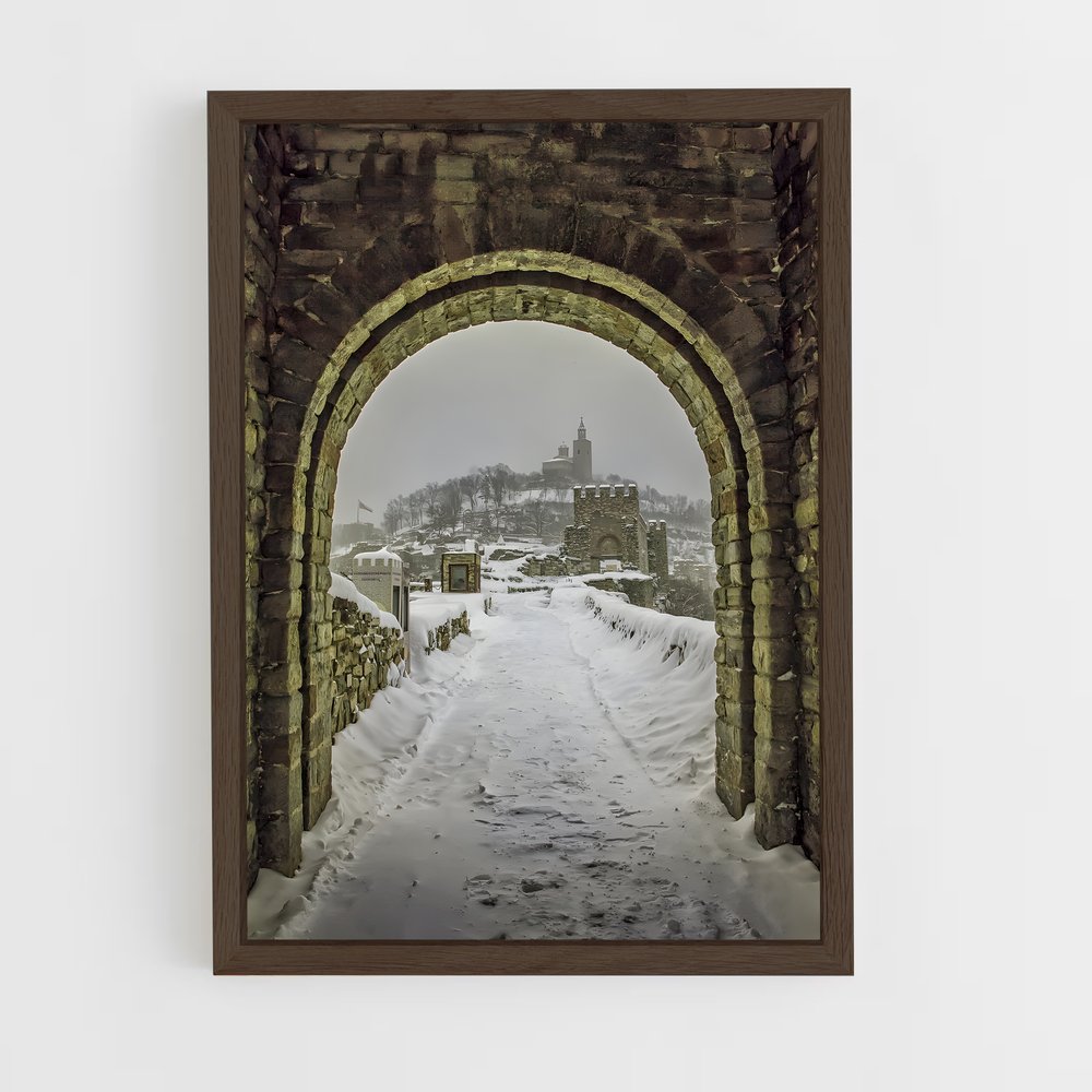 ap-tsarevets fortress-3 cadre Bois foncé