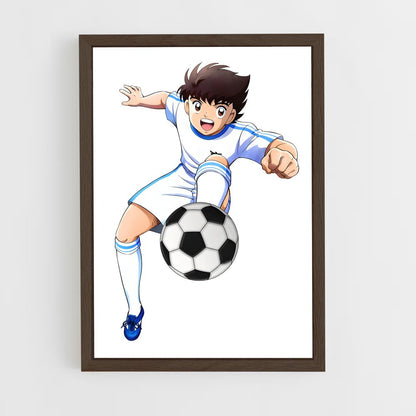 ap-tsubasa ozora-2 cadre Bois foncé