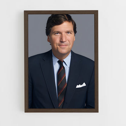 ap-tucker carlson-5 cadre Bois foncé