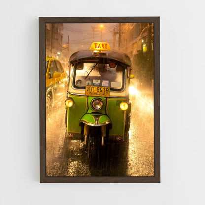 ap-tuk tuk bangkok-10 cadre Bois foncé