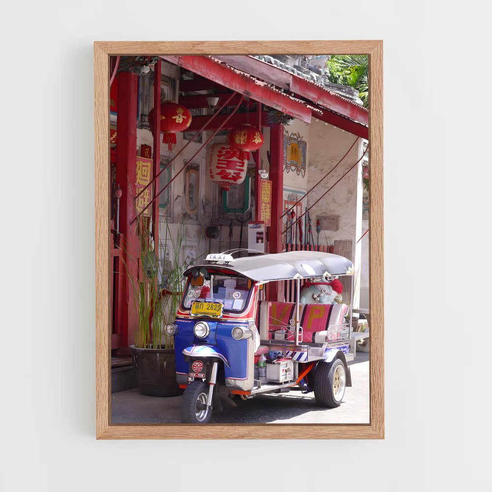 ap-tuk tuk bangkok-6 cadre Bois clair
