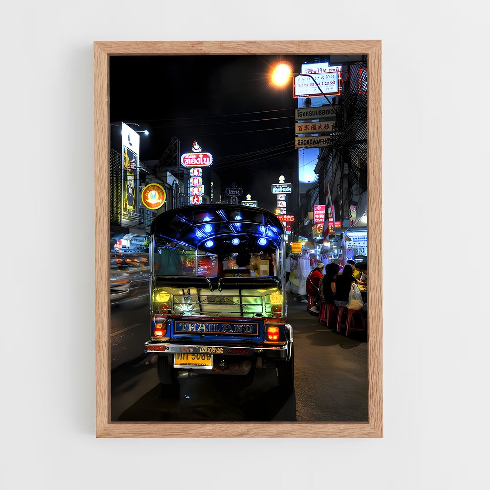 ap-tuk tuk bangkok-8 cadre Bois clair