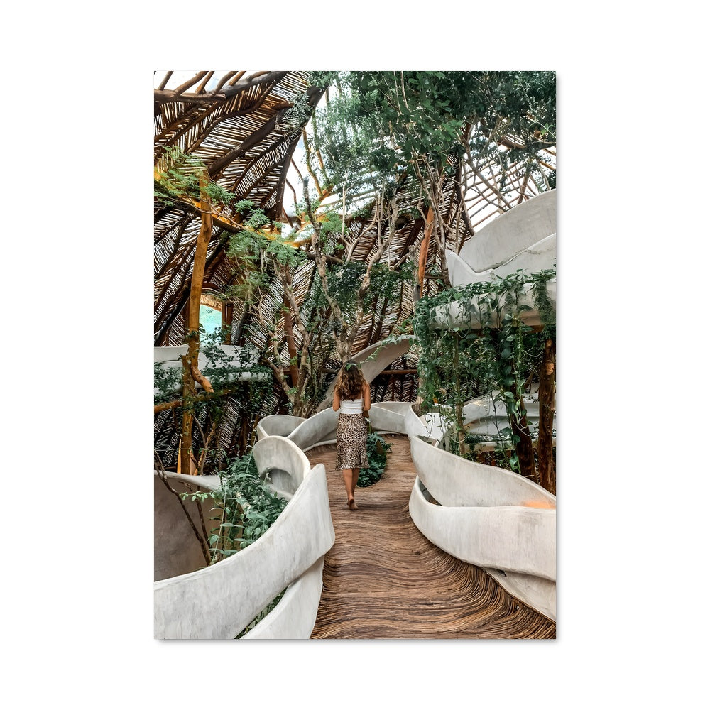 Poster Maison de la Jungle