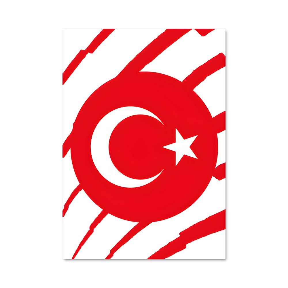 Poster Cœur Turc