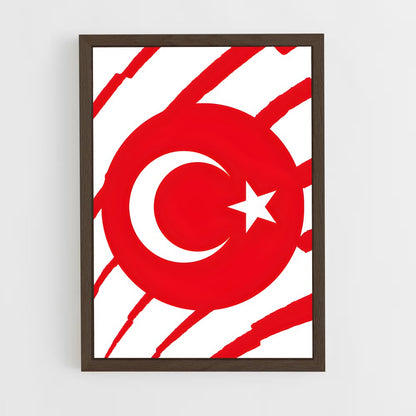 ap-turkey national football team-2 cadre Bois foncé