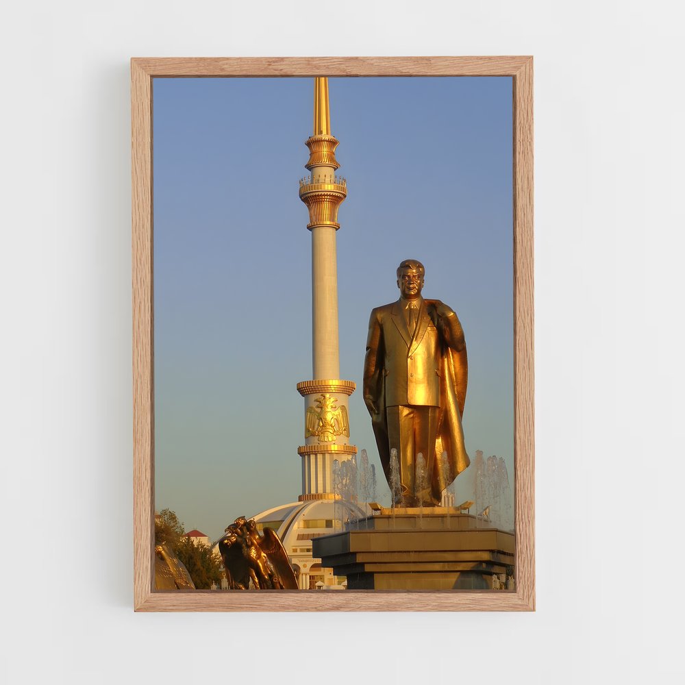 ap-turkmenistan-3 cadre Bois clair