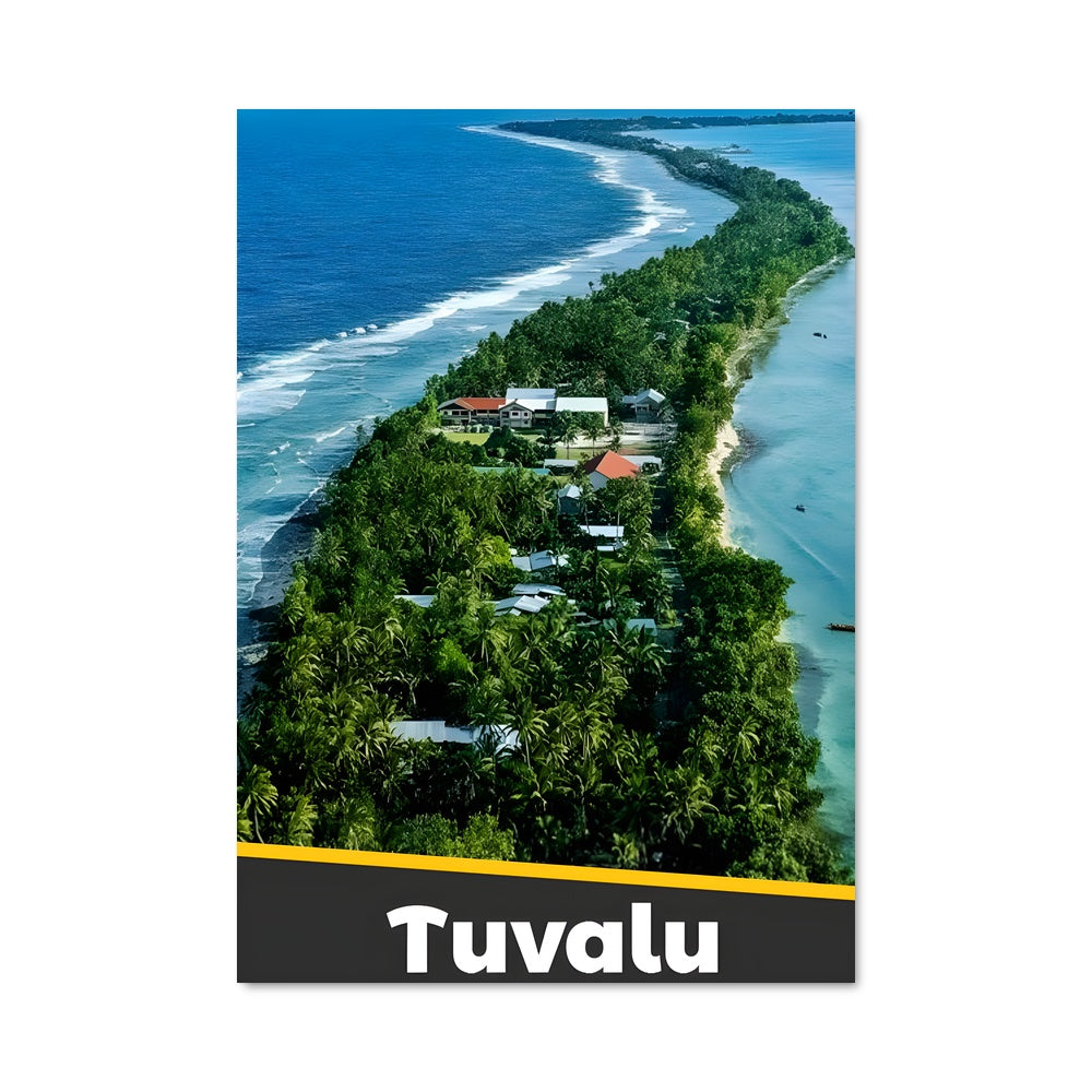 Poster Île Ensoleillée