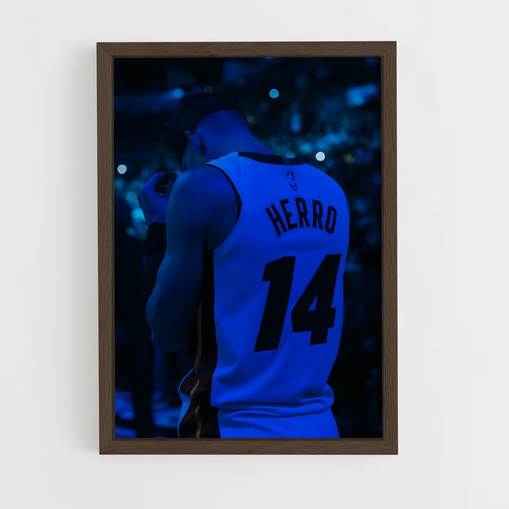 ap-tyler herro-8 cadre Bois foncé