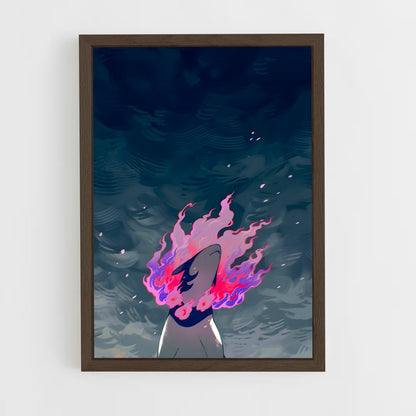 ap-typhlosion-1 cadre Bois foncé