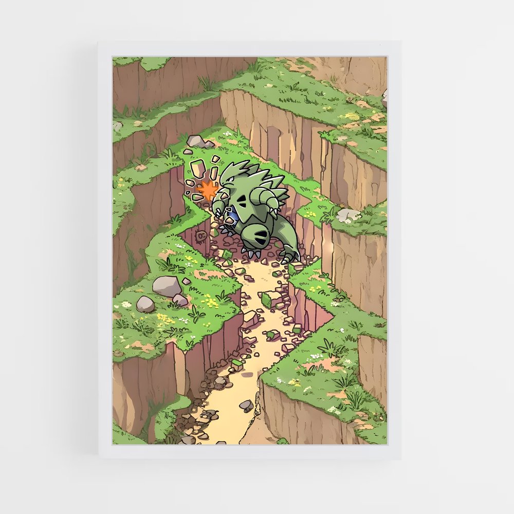 ap-tyranitar-1 cadre Blanc