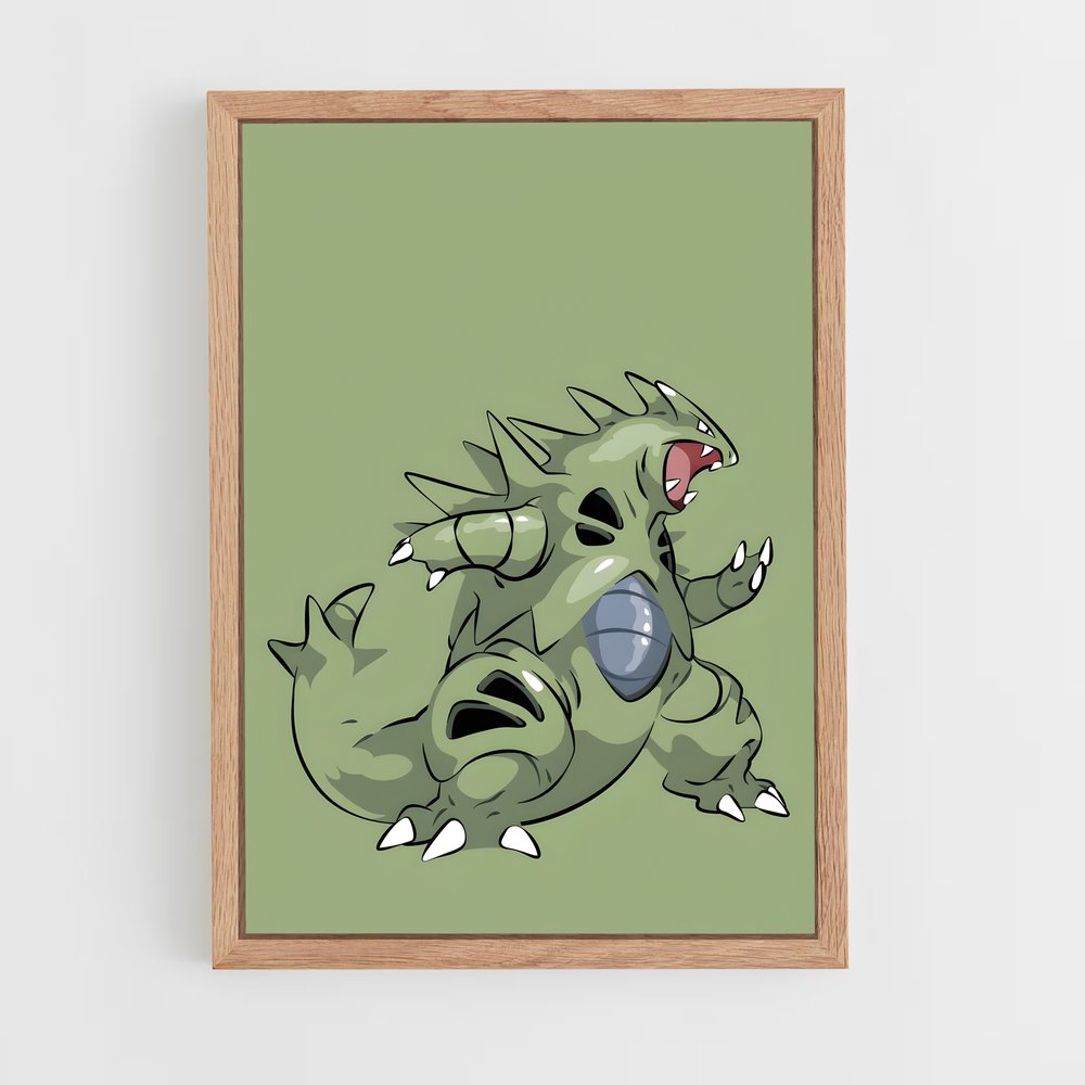 ap-tyranitar-3 cadre Bois clair