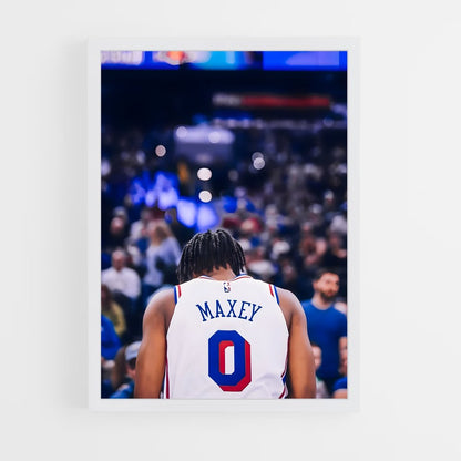 ap-tyrese maxey-6 cadre Blanc