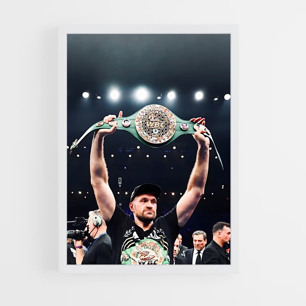 ap-tyson fury-3 cadre Blanc