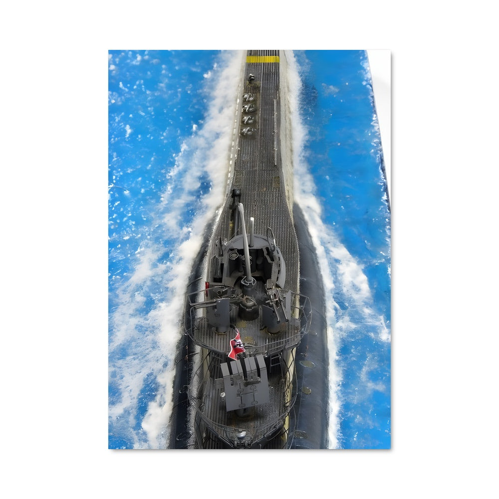 Poster U-boat en Profondeur