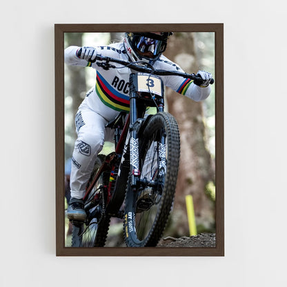 ap-uci mountain bike world championships-1 cadre Bois foncé
