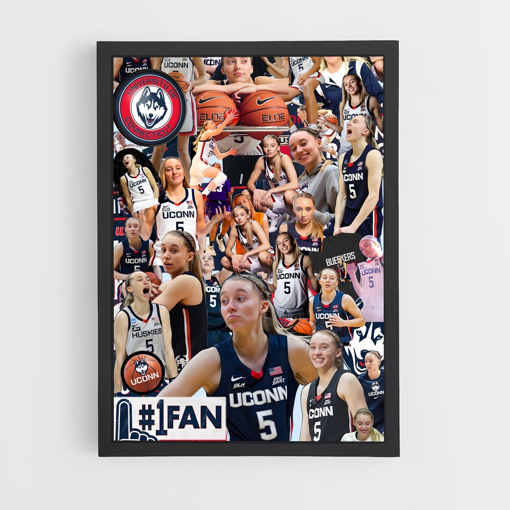 ap-uconn huskies-2 cadre Noir