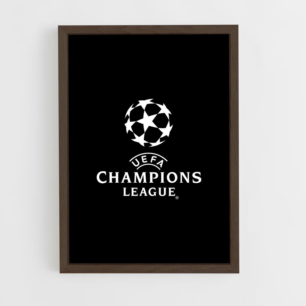 ap-uefa champions league-8 cadre Bois foncé