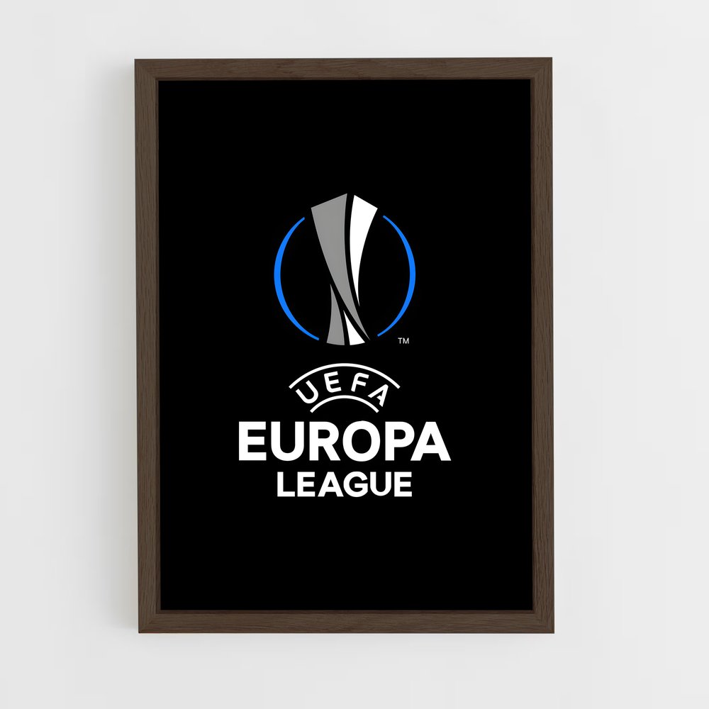 ap-uefa europa league-5 cadre Bois foncé