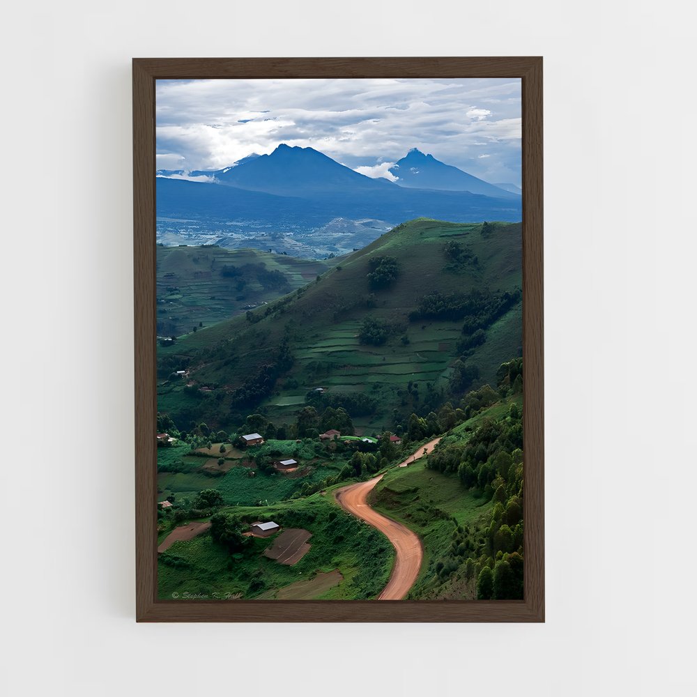 ap-uganda-7 cadre Bois foncé