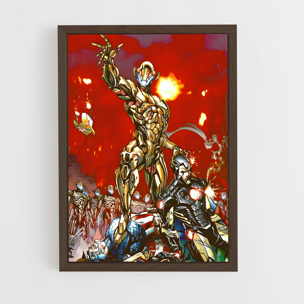 ap-ultron-8 cadre Bois foncé
