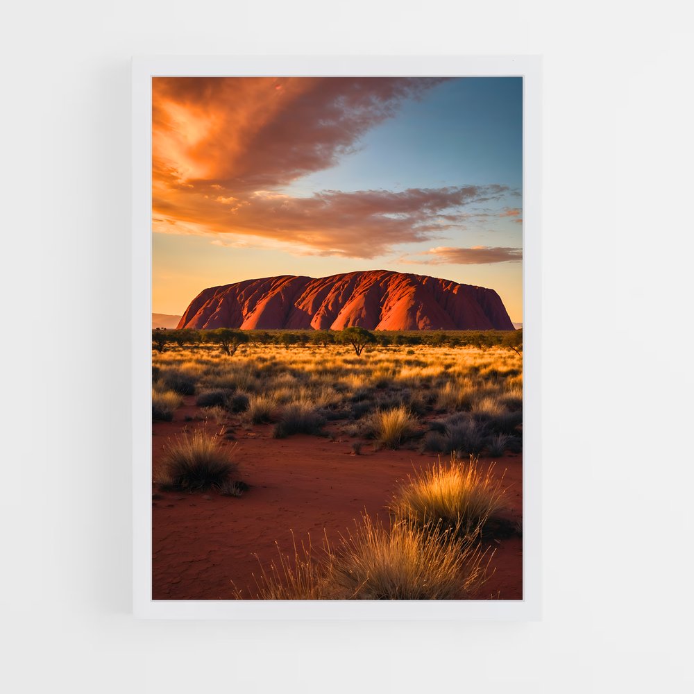 ap-uluru-1 cadre Blanc