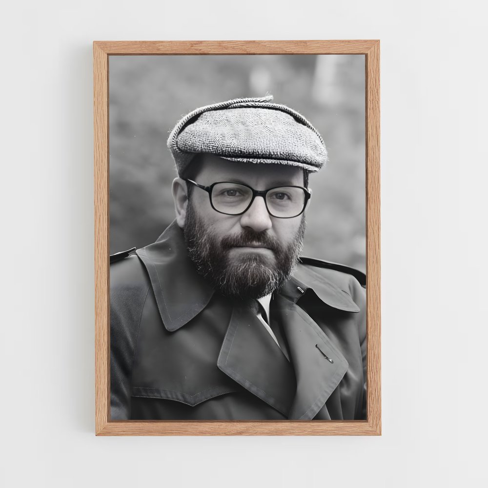 ap-umberto eco-1 cadre Bois clair