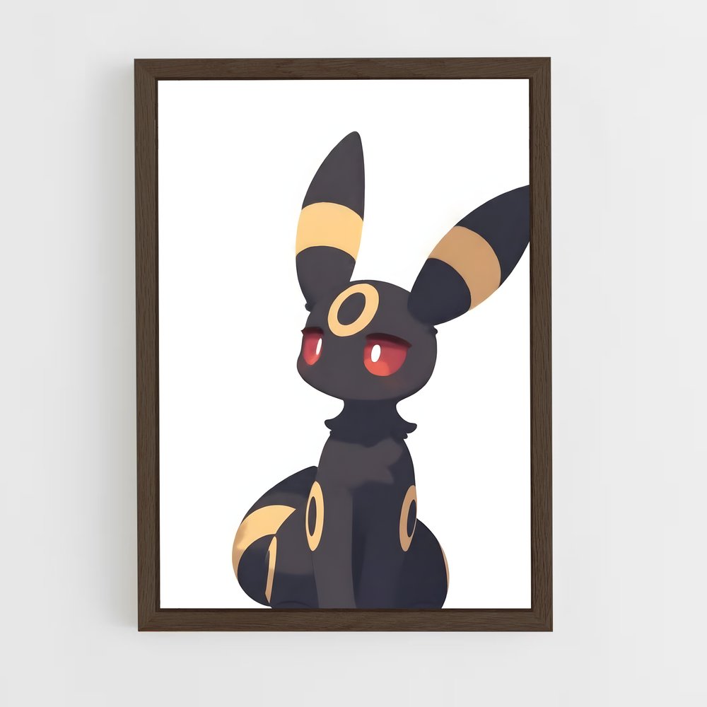 ap-umbreon-2 cadre Bois foncé
