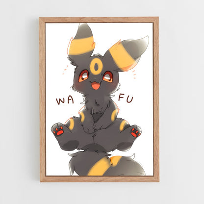 ap-umbreon-4 cadre Bois clair