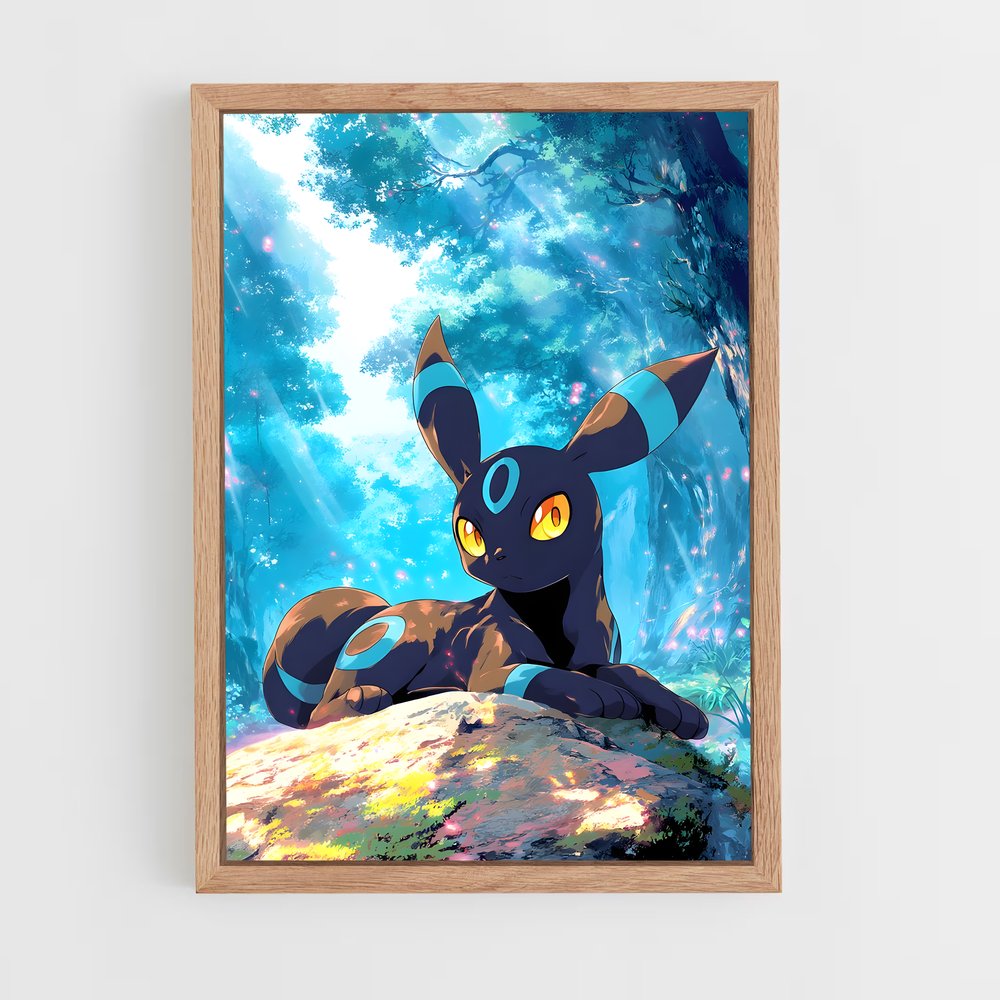 ap-umbreon-6 cadre Bois clair