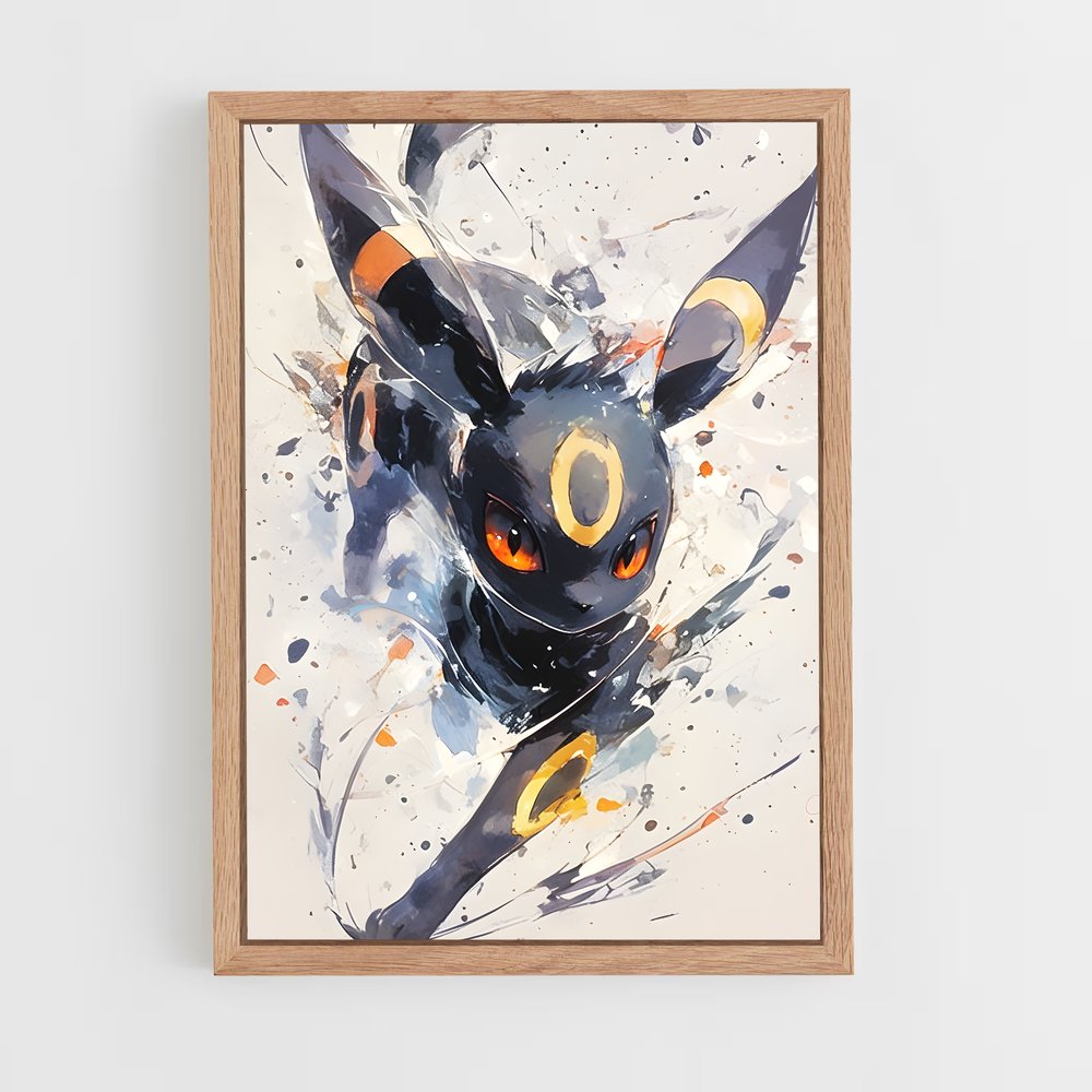 ap-umbreon-8 cadre Bois clair