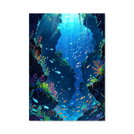 Poster Caverne des Mers