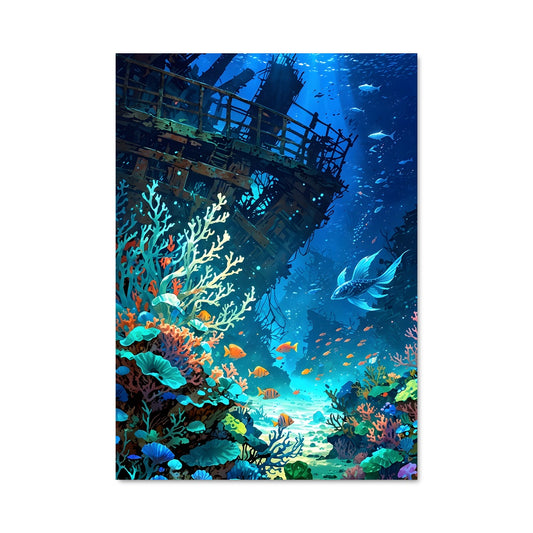 Poster Échos des Abysses