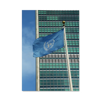 Poster Drapeau de l'Unité
