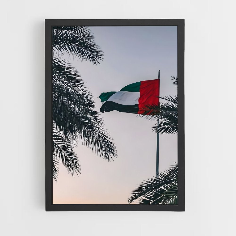 ap-united arab emirates flag-2 cadre Noir
