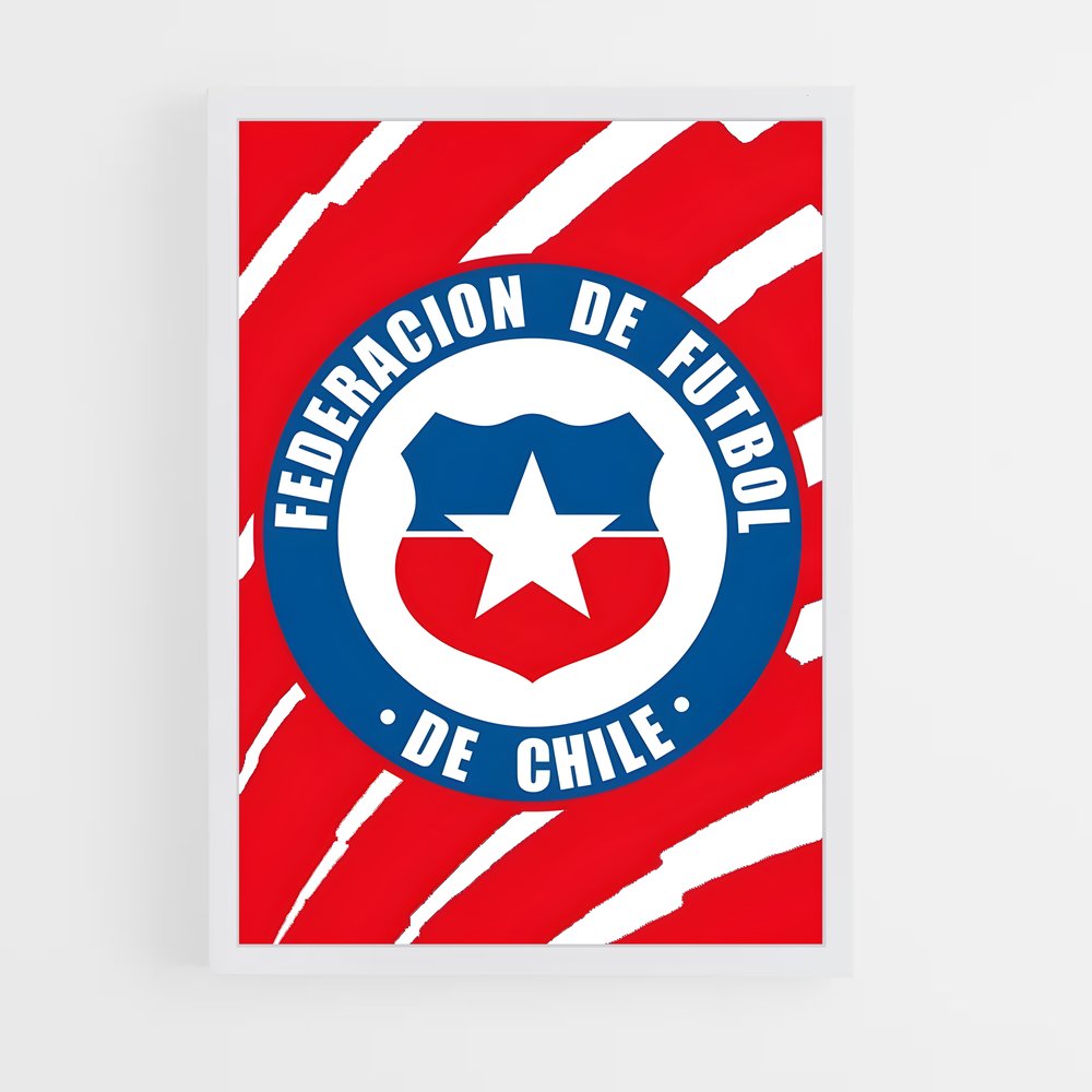 ap-universidad de chile football club-3 cadre Blanc