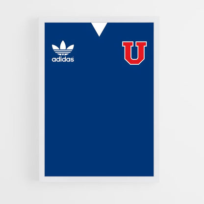 ap-universidad de chile football club-6 cadre Blanc